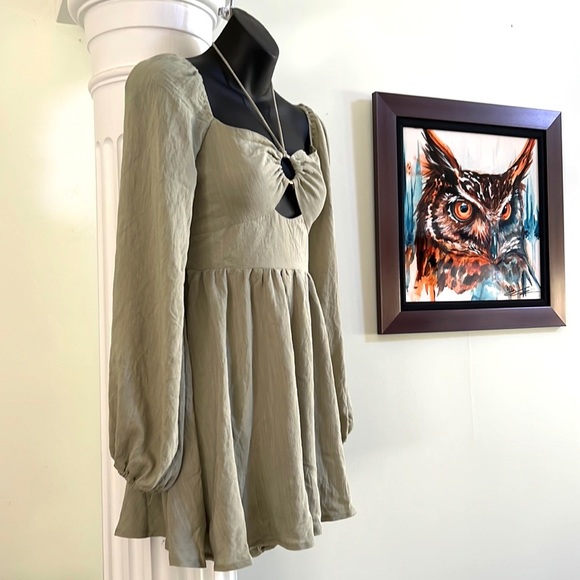 Princess Polly Blake Romper Khaki Green - 🌸🌺NEW w/tags - Picture 2 of 6